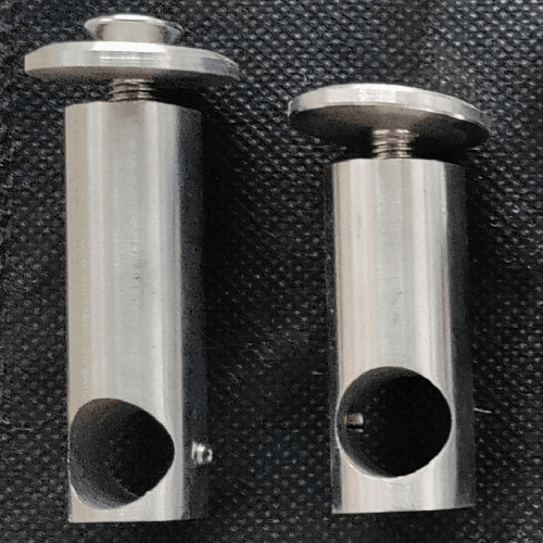 SS Glass Railing Glass Stud