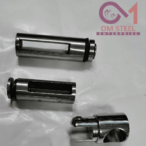 SS Glass Railing Flate Berral Fittings