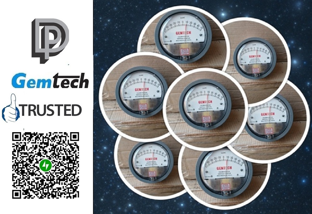 GEMTECH DIFFERENTIAL PRESSURE GAUGE by VIBRENT INDUSTRIAL PARK GUJARAT