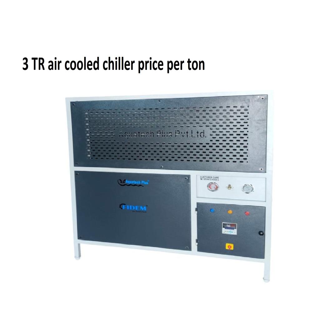 3 Tr Air Cooled Chiller Price Per Ton - Application: Chilling Water