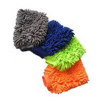 50 Gm 16x23 Chenille Gloves - Color: Multicolor