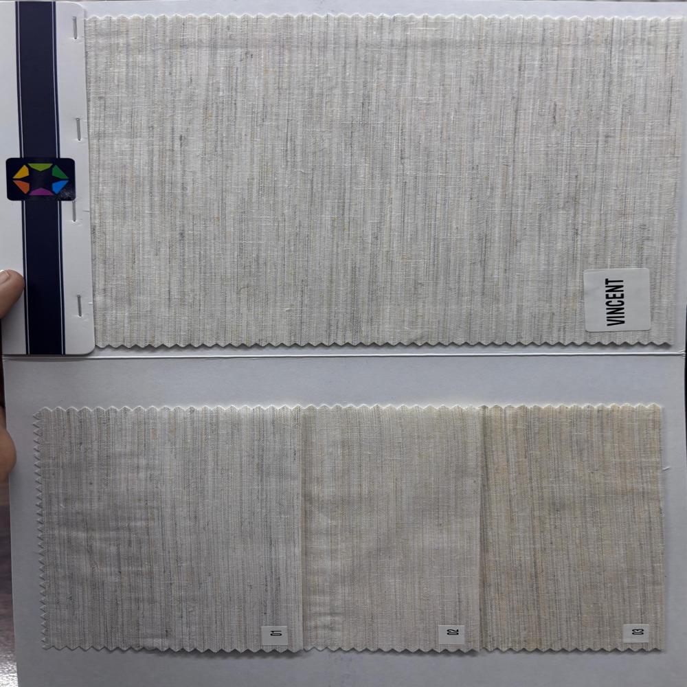 Cotton Linen Fabric - Attributes: Washable