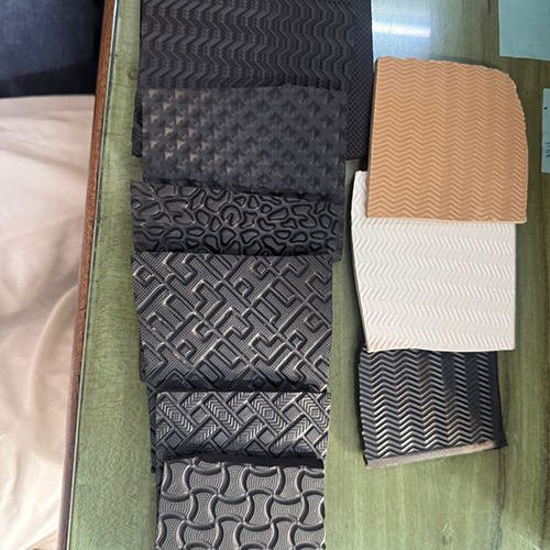 Footwear Sole Sheet - Color: Multicolor
