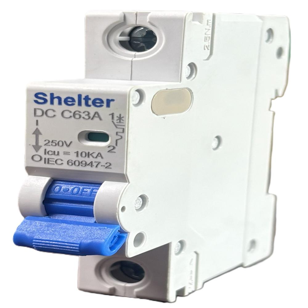 Shelter SP 63A 250V DC MCB