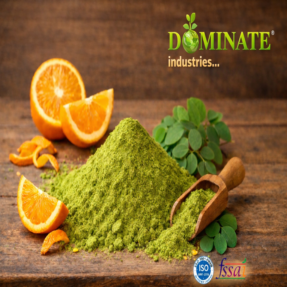 Orange Flavoured Moringa Leaves powder