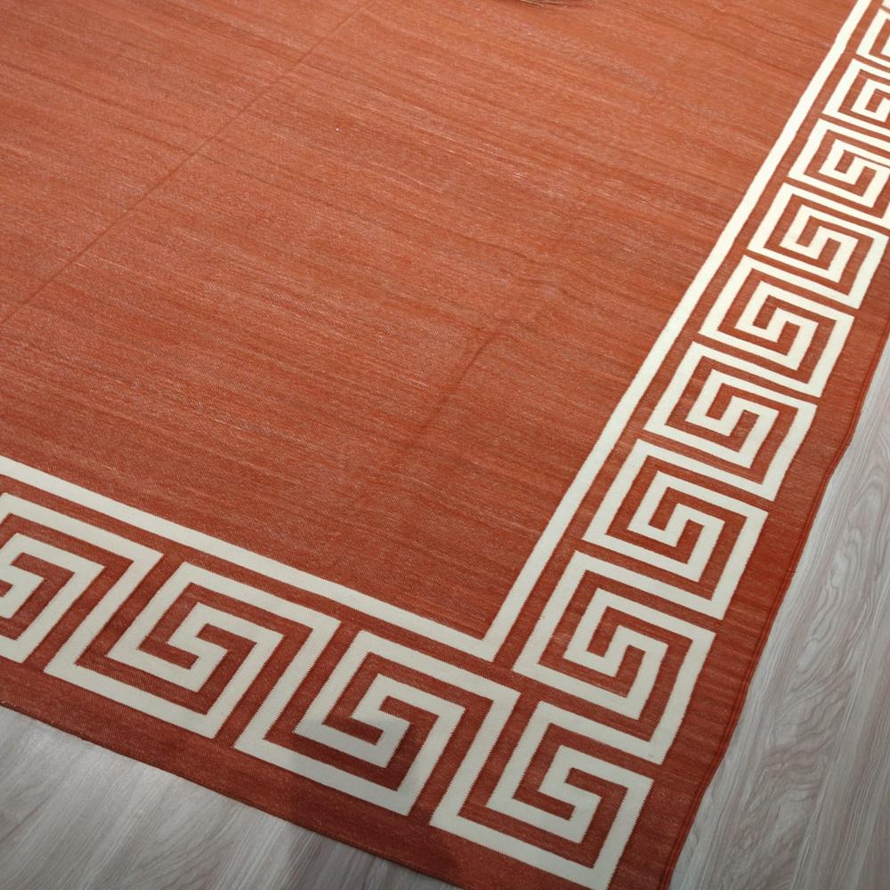 cotton flat weave rug