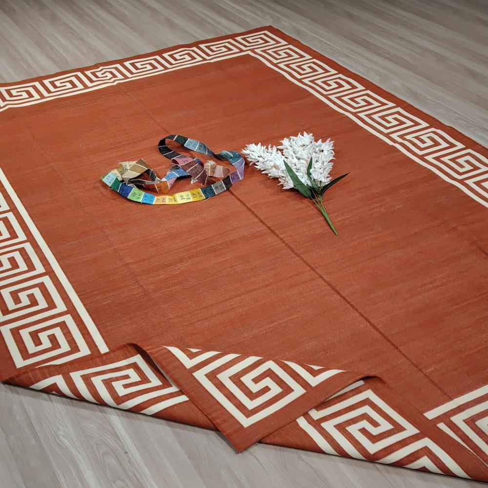 cotton flat weave rug