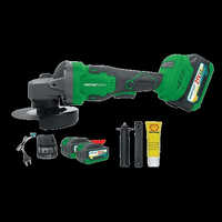 100mm Cordless Angle Grinder - Color: Green