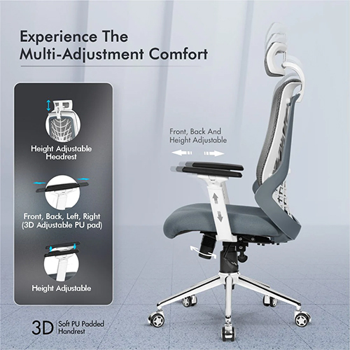 Da Urban Spectrum Pro High Back Mesh Chair