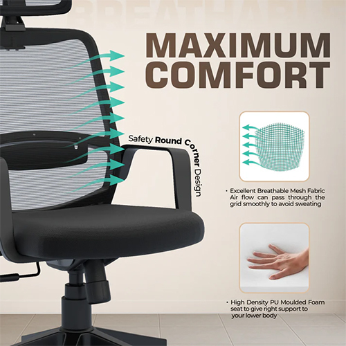 Da Urban Dysen High Back Office Chair