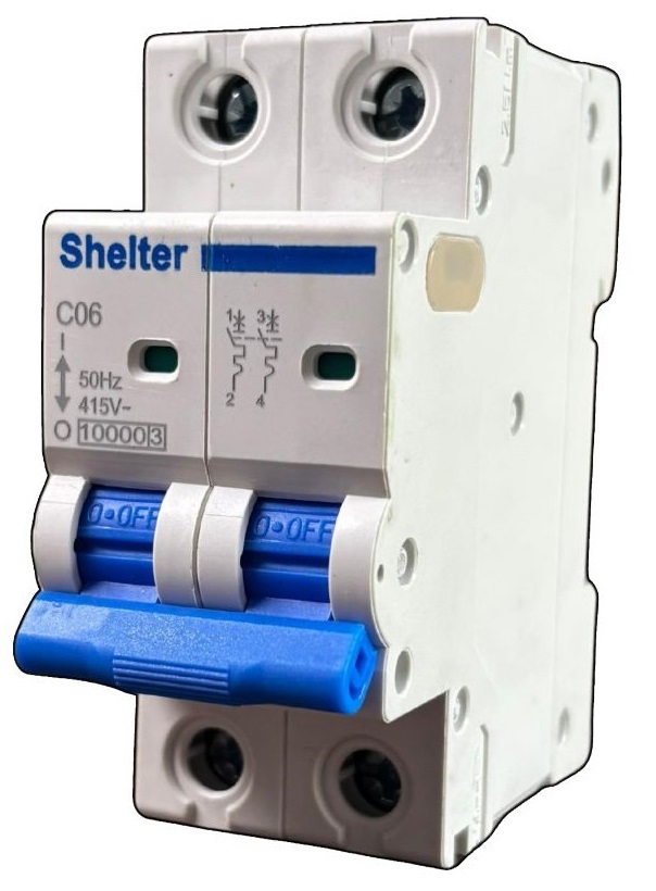 Shelter DP 06A AC MCB