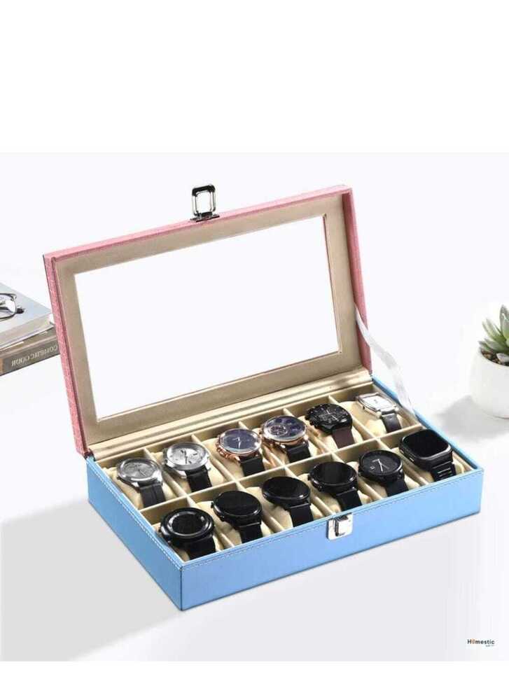12 Slot  Watch  Box