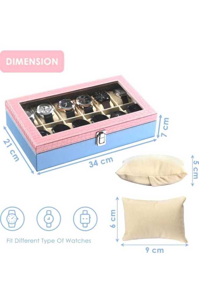 12 Slot  Watch  Box