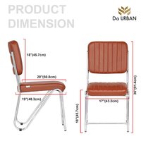 Da Urban Norton Leatherette Study Chair