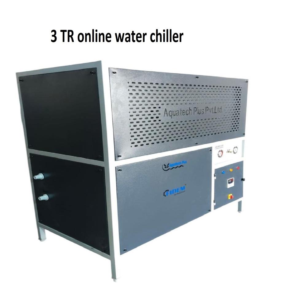 3 TR online water chiller