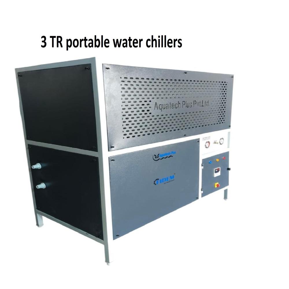 3 Tr Portable Water Chillers - Color: Multi