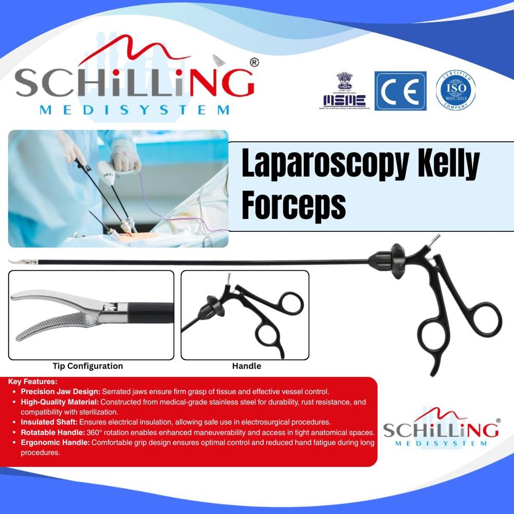 Schilling Laparoscopy Kelly Forceps