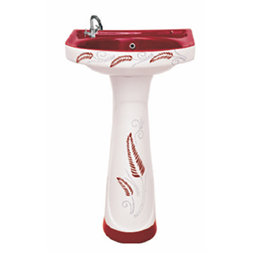 18X12 Burgandy Set Series Wash Basin