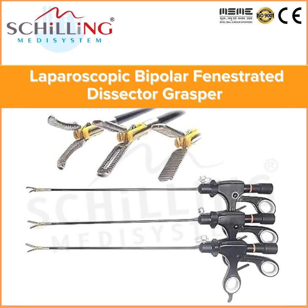 Schilling Laparoscopic Bipolar Fenestrated Dissector Grasper