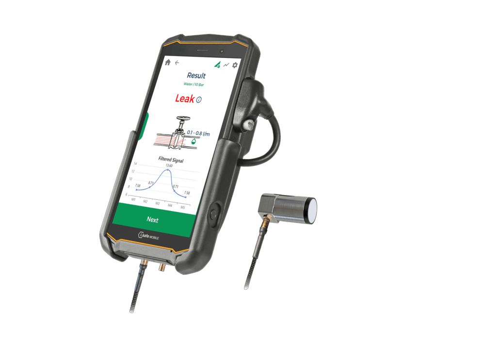 valve leak detection in hazardous area