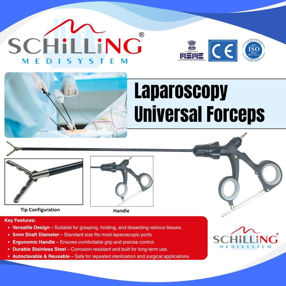 Schilling Laparoscopy Universal Forceps - Feature: Good Quality