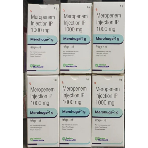 1000mg Meropenem Injection - Origin: India