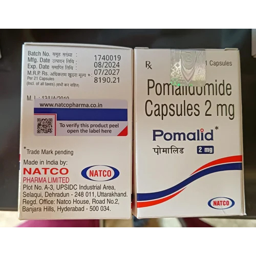 2mg Pomalidomide Capsules - Drug Type: General Medicines