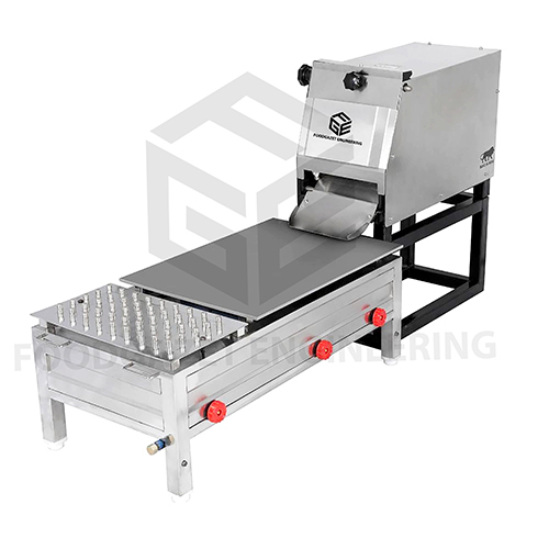 1000 Semi Automatic Chapati Machine