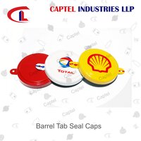 Barrel Tab Seal Caps - Color: Black