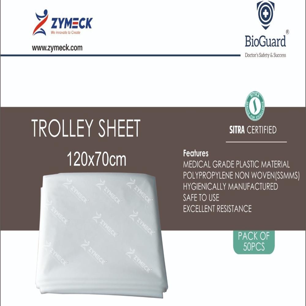 Trolley Sheet 120*100 - Color: Blue