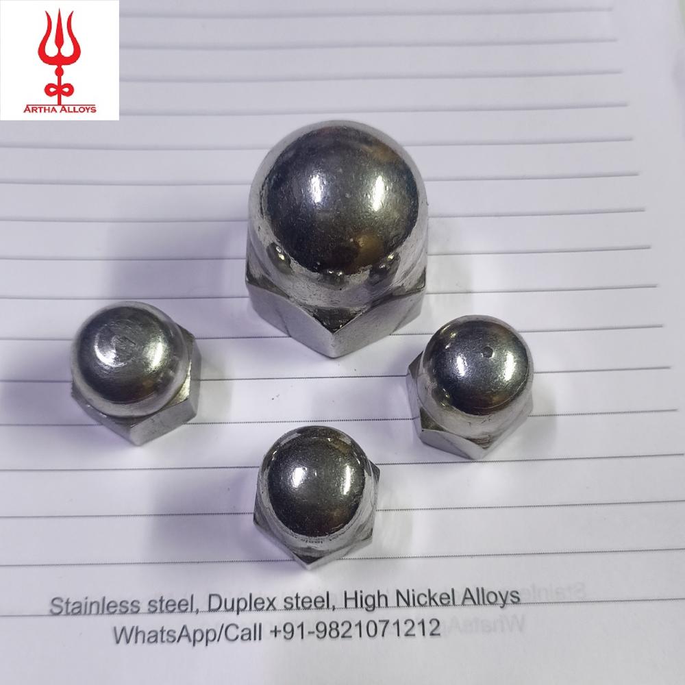 Hastelloy C22 Acorn Nut