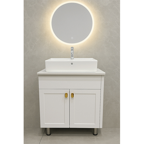 2490 Bathroom Vanity Pvc - Color: White