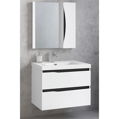 2509 Bathromm Vanity Pvc - Color: White