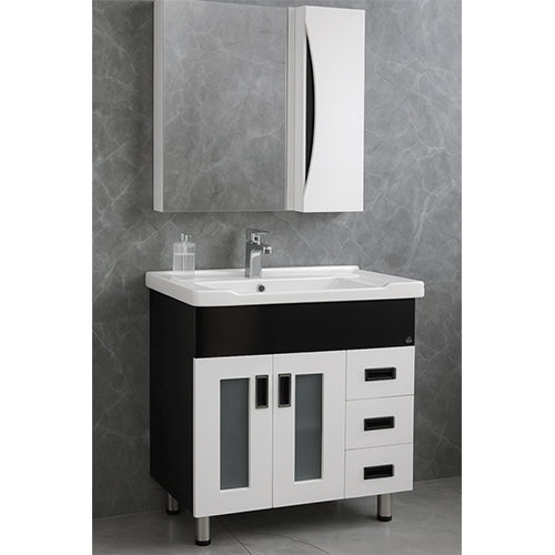 3281 Bathromm Vanity Pvc - Color: Black And White