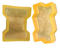 Rubber Mould Paving Block - Color: Yellow