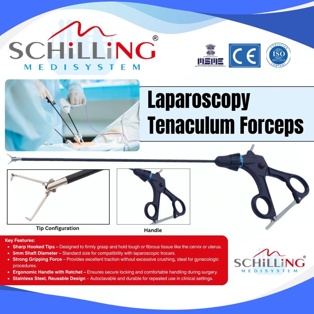 Schilling Laparoscopy Tenaculam Forceps
