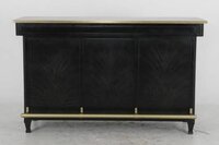 IRON AND WOOD CABINET