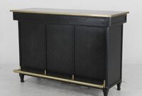 IRON AND WOOD CABINET