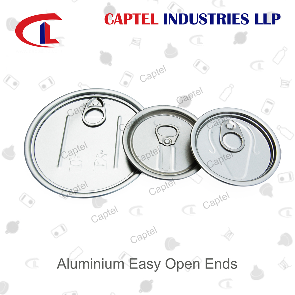 Aluminium Easy Open Ends - Color: Silver