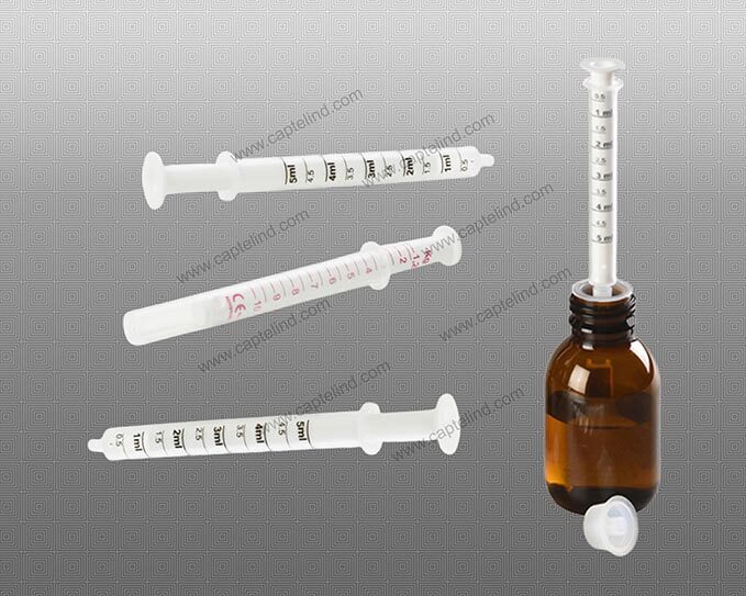 Oral Dosing Syringe with Adaptors