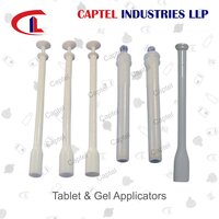 Tablet & Gel Applicators - Color: White