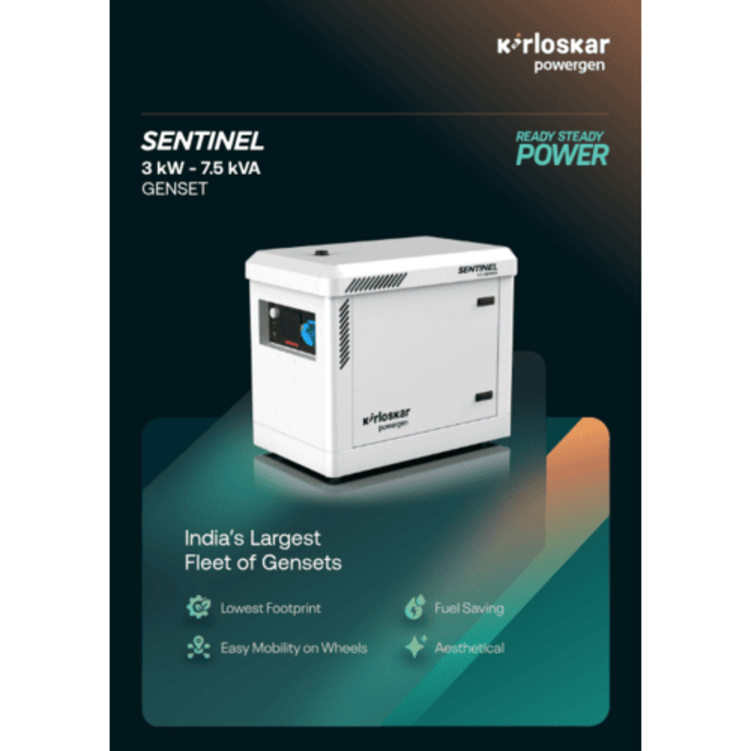 Sentinel Series Genset - Color: Green