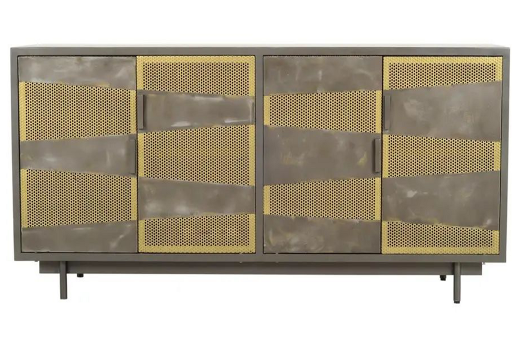 IRON SIDEBOARD JALI WORK