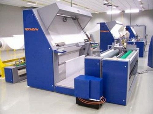 फैब्रिक निरीक्षण कुमा रोलिंग मशीन