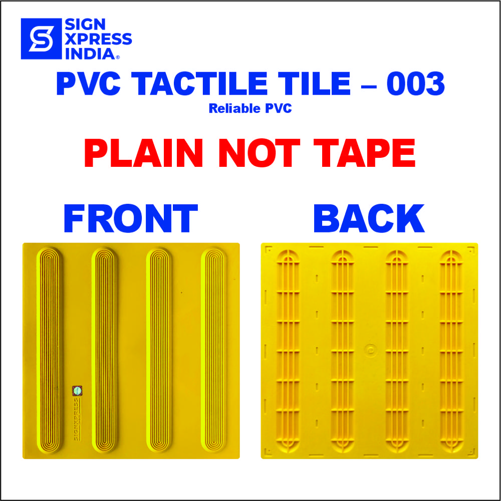 Pvc Tactile Tile Plain 003 - Color: Yellows / Golds