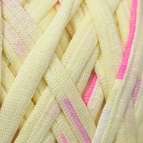 Flexi T-Shirt Yarn - Light yellow & pink