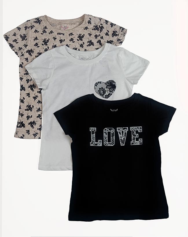 G22123 Girls Printed Tops