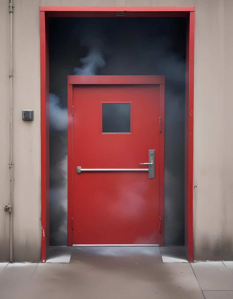 Metadoor Fire Rated Door - Application: Commercial