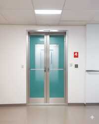 Metadoor Glazed Fire Door - Material: Steel