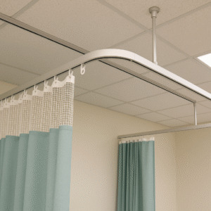 Hospital Curtain Tracks - Color: Sky Blue
